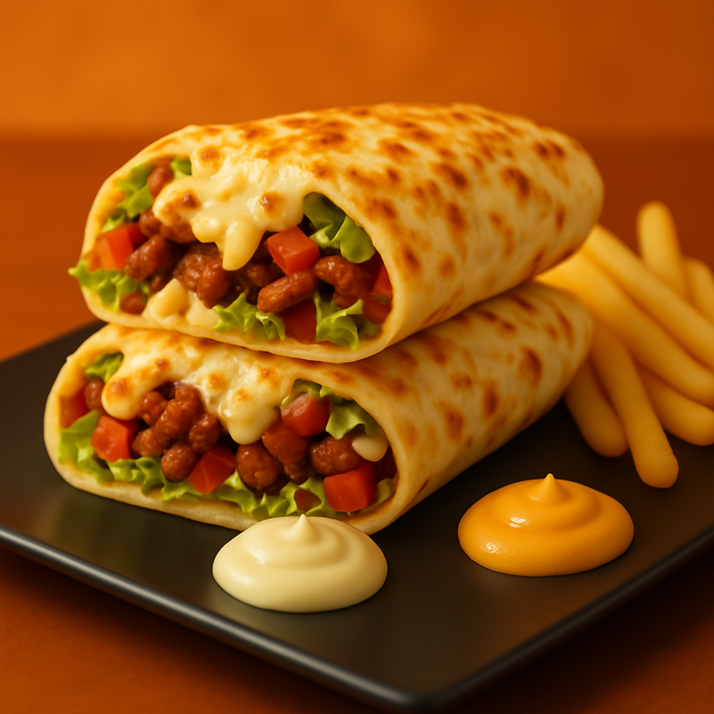 Tacos Kebab Gratiné
