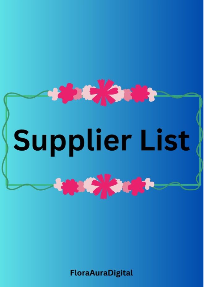 Supplier List