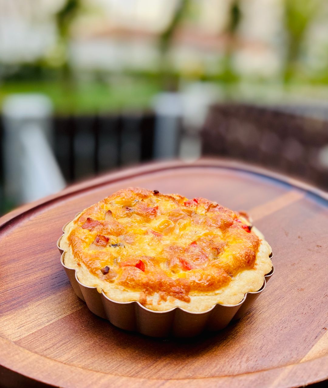 Petite Mushrooms Quiche