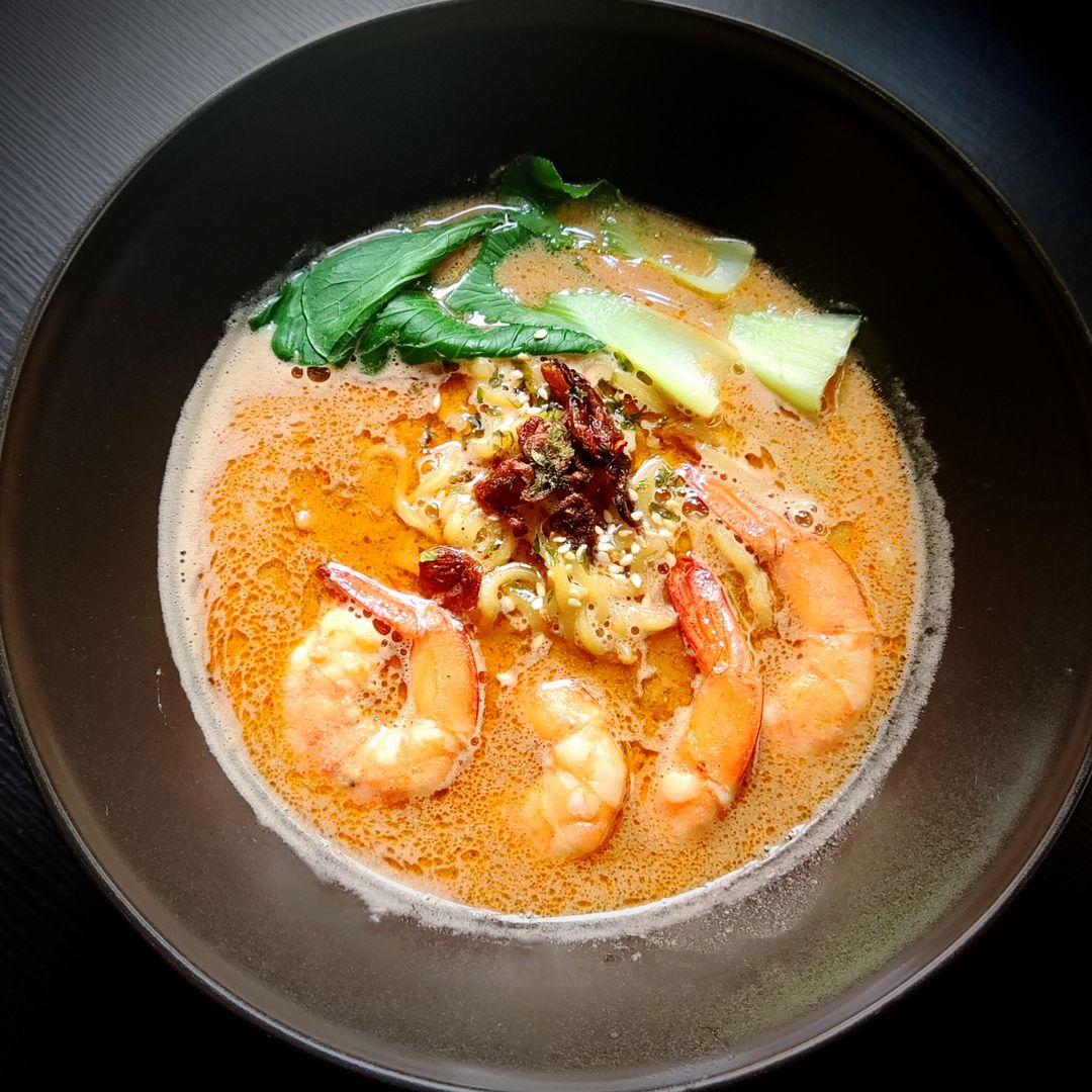 Scallion Shrimp Ramen