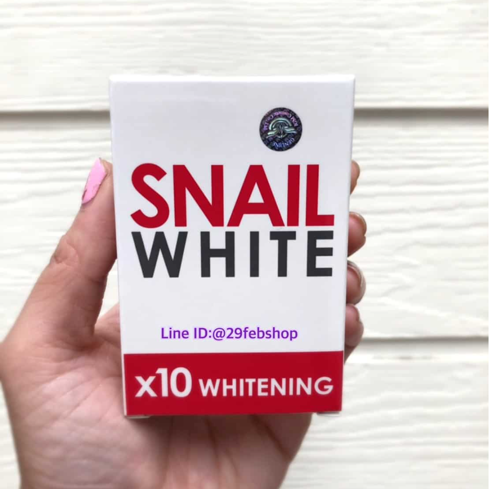 Snail White Snail White x10 Whitening Red Soap
