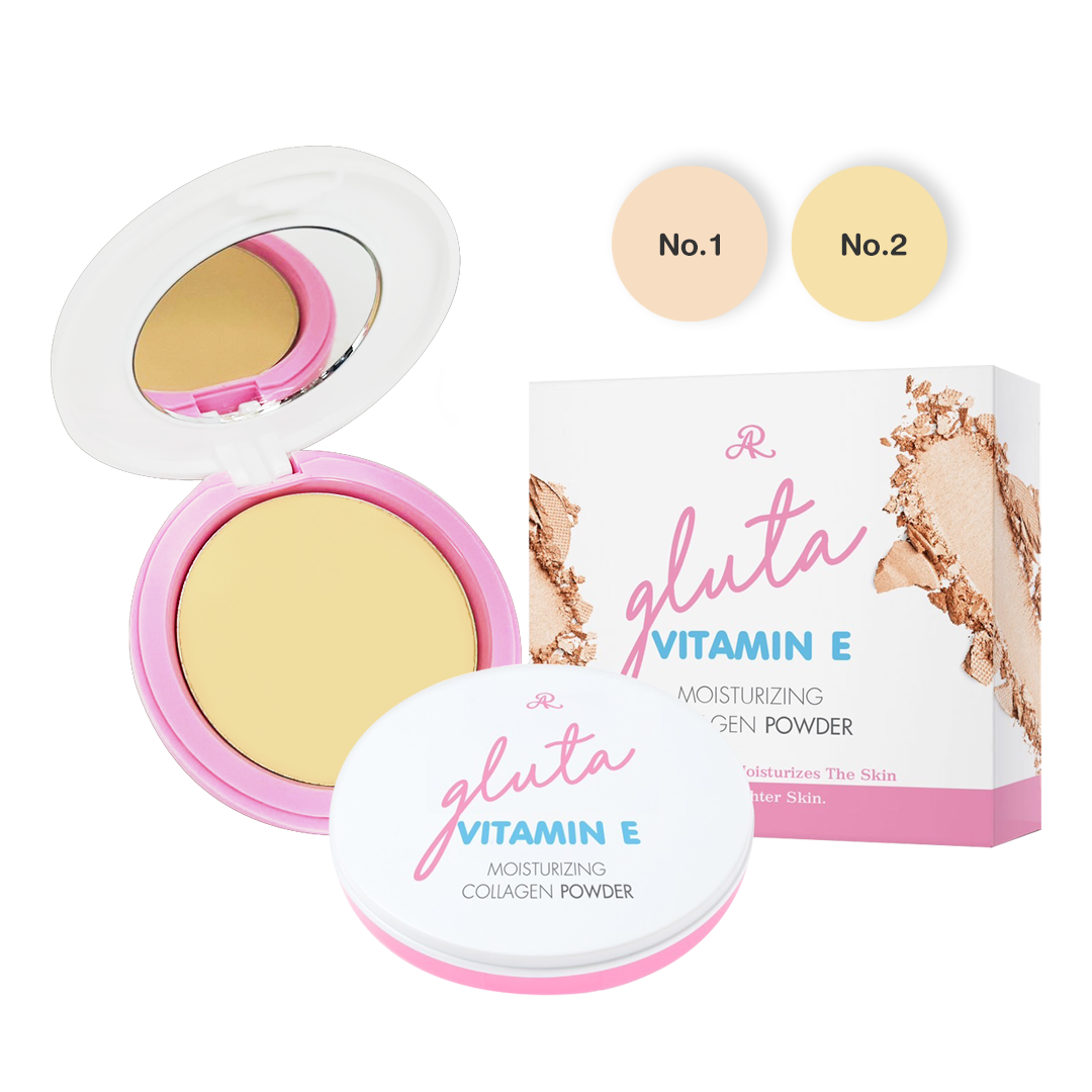 AR Aron Gluta Vitamin E Moisturising Collagen Powder Shade 01