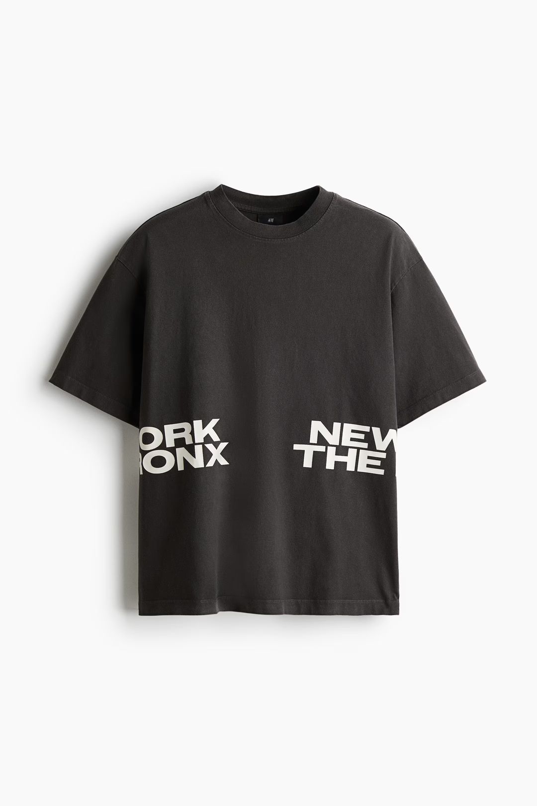 T-Shirt Délavé NY Bronx