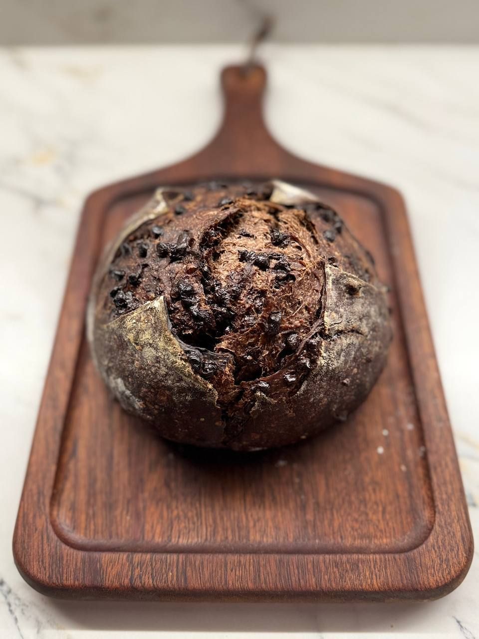 Double Chocolate Sourdough Loaf