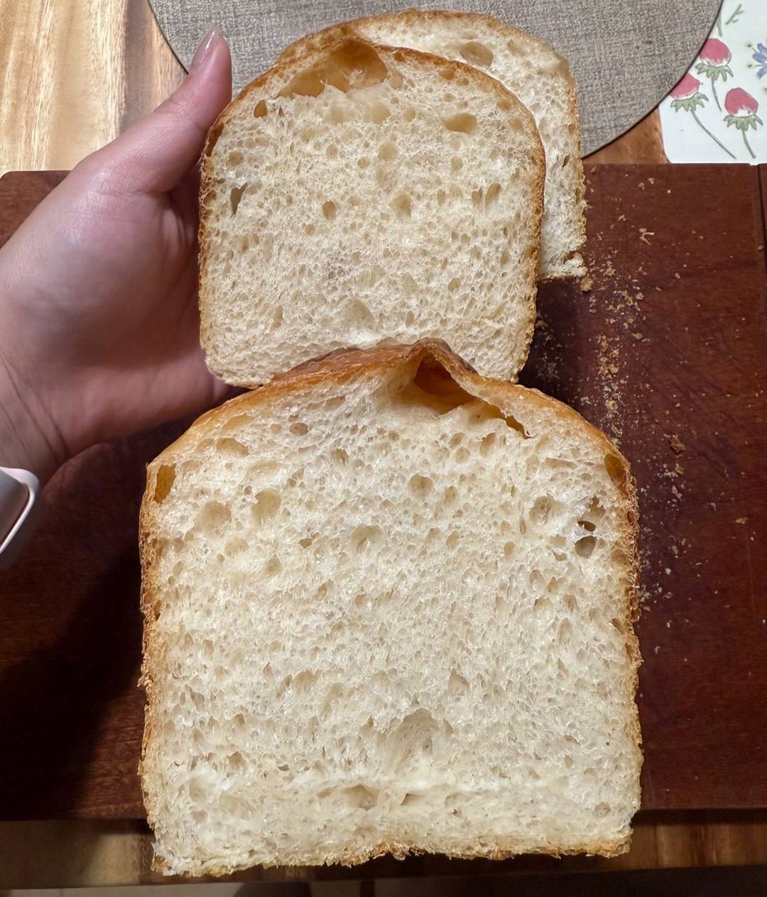 Sourdough Sandwich Loaf (half loaf ~5 slices)