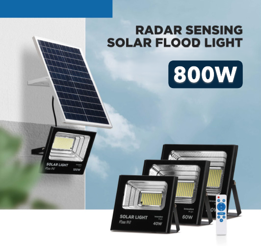 Solar LED Floodlight - 800W