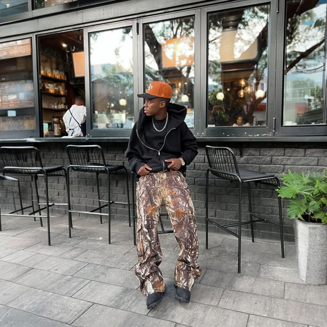 Jungle Camouflage Baggy Pants