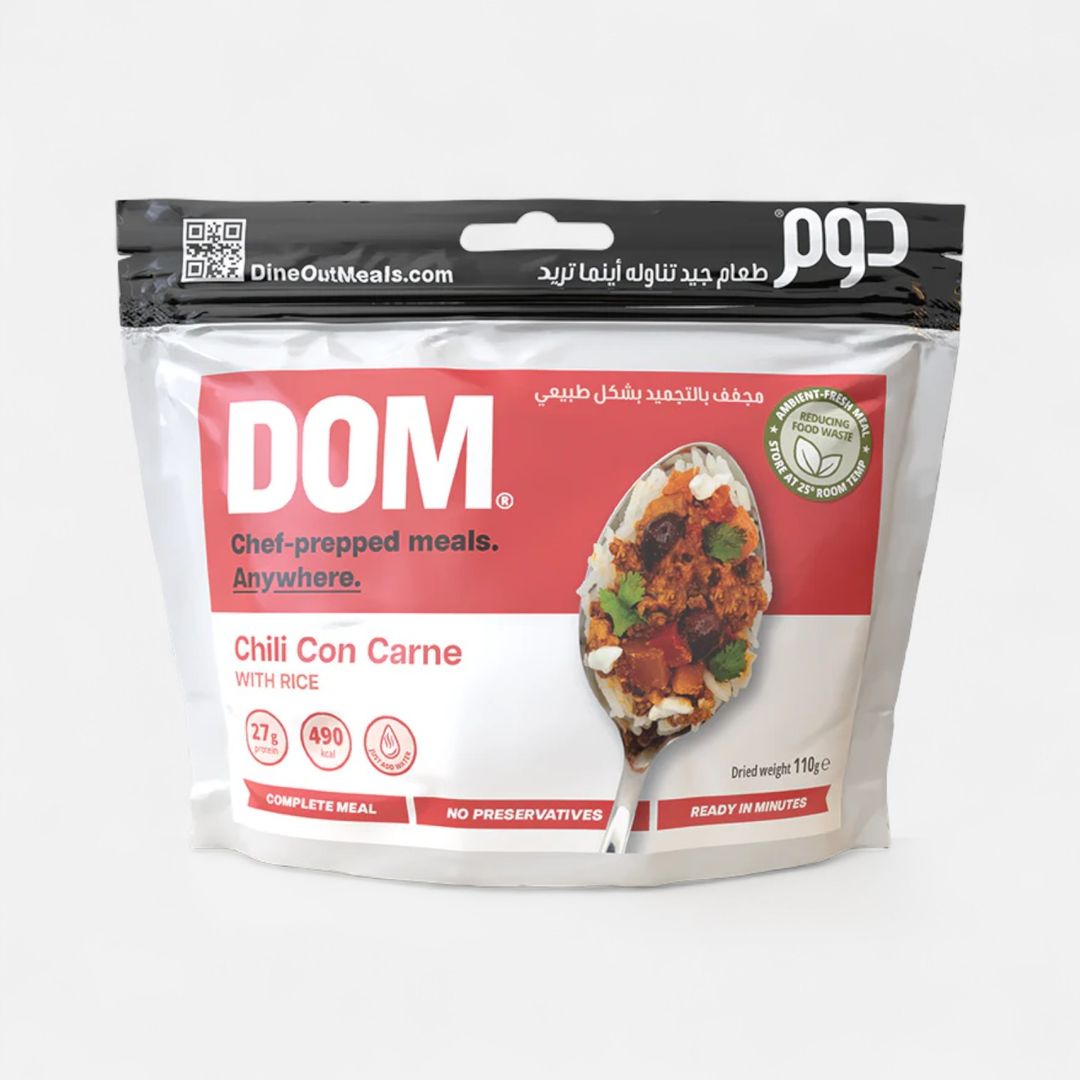 DineOutMeals Chili Con Carne with Rice 250g