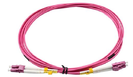 Cordon Optic (patch cord) fibre optic multimode 50/125μm OM4 LC/PC - LC/PC 0.5 meter LSZH 2.0mm duplex
