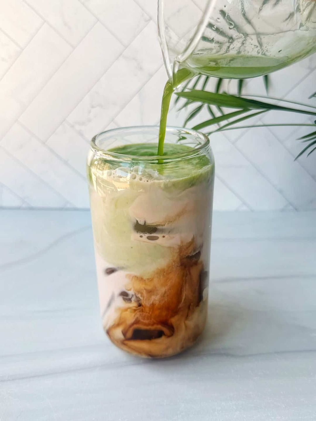 Dirty Matcha (Hot/Iced)