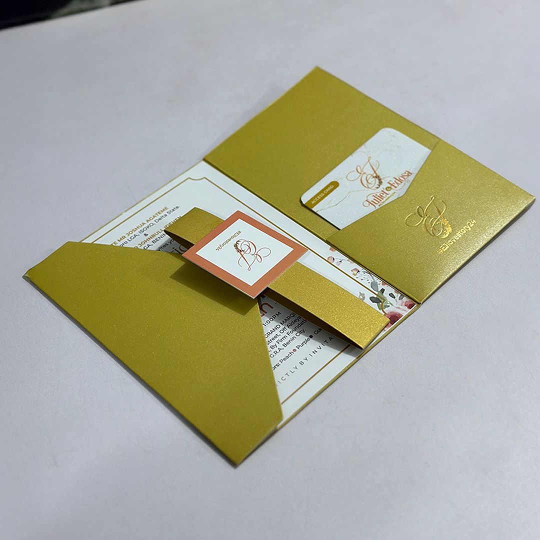 Gate Fold Invite