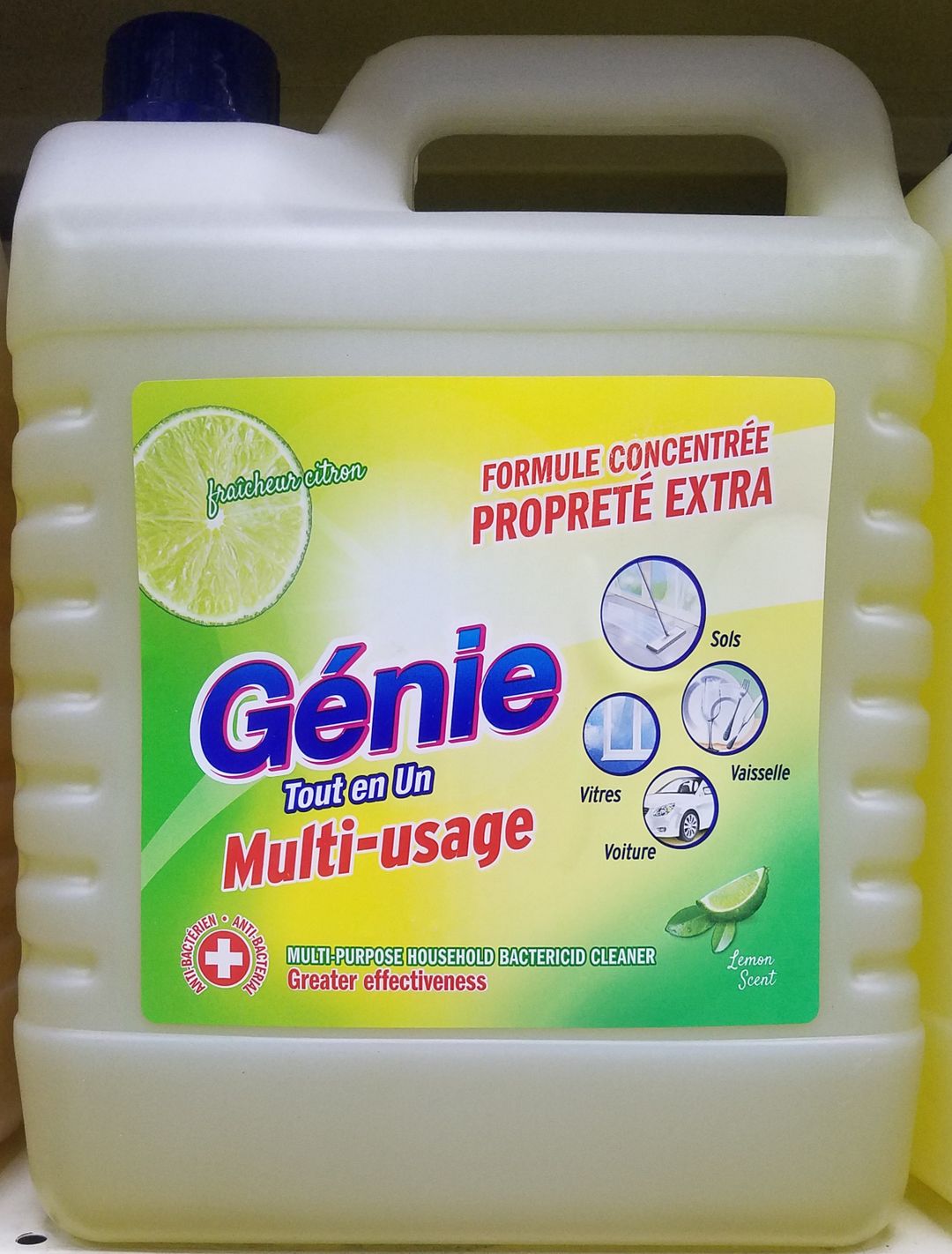 Genie Nettoyant M/U Fraich. Citron 5lt