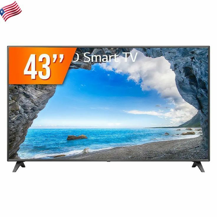 43-INCH SMART 4K HDTV WITH ULTRA-CLEAR DISPLAY.