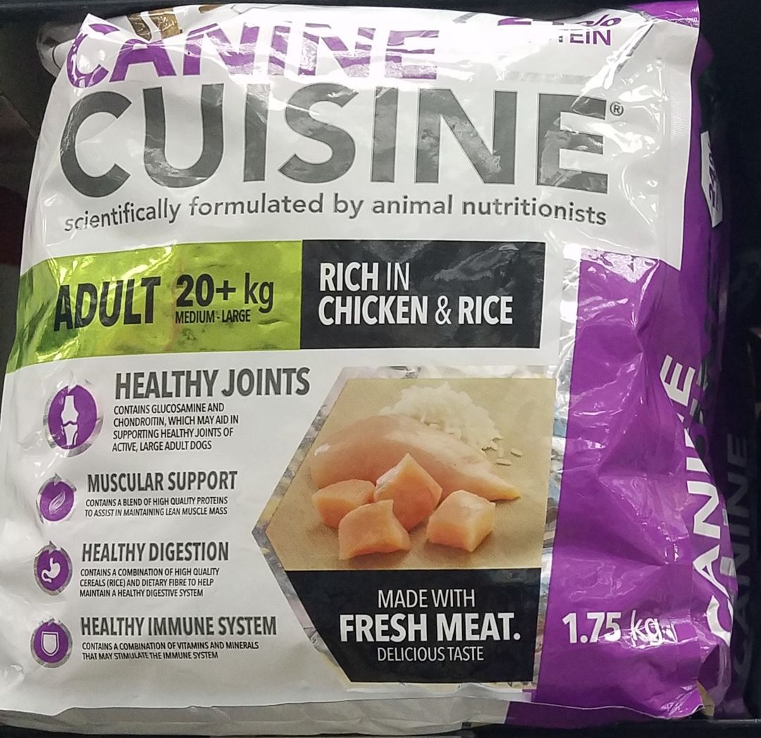 Canine Cuisine Adult Med./Large 1.75kg