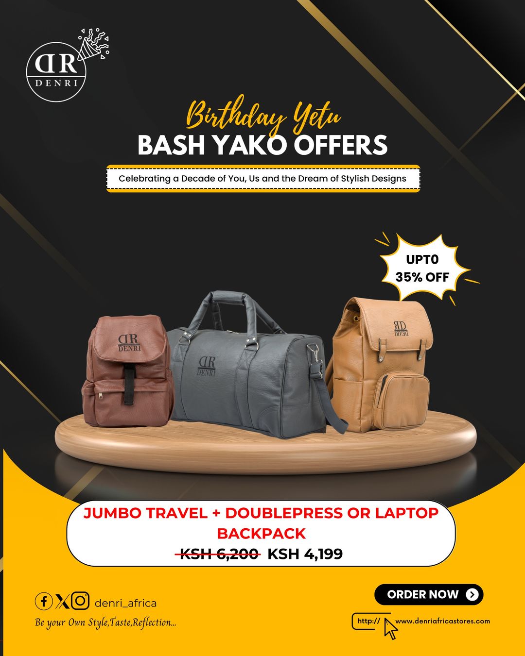 Jumbo Travelbag + Doublepress or Laptop Backpack 