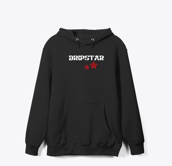 The  Black Crown Hoodie- Black 
