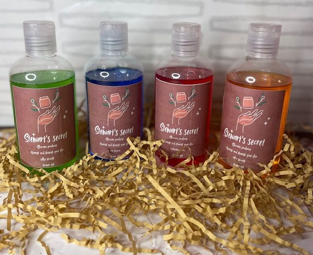 face and body shower gel