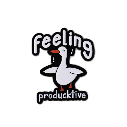 Feeling Producktive Pin