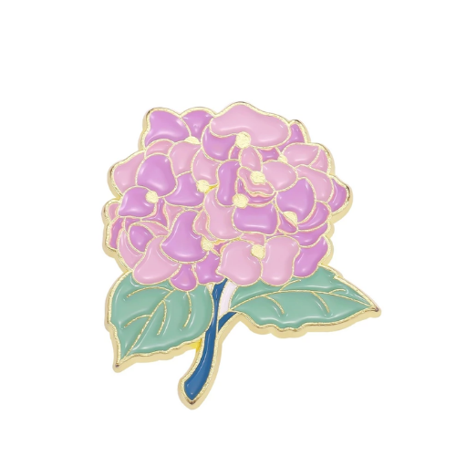 Hydrangea Pin