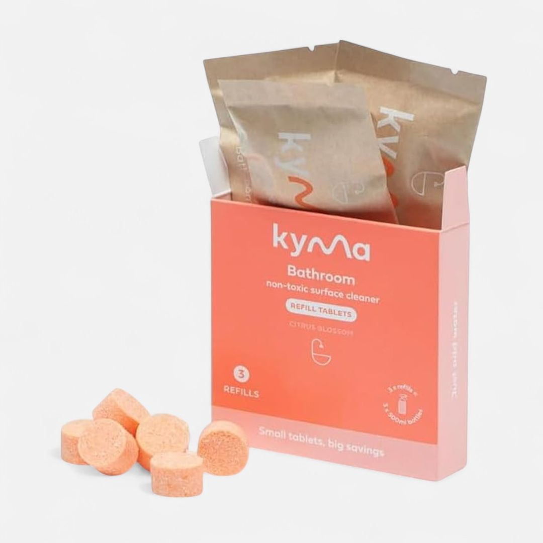 Kyma Peach Bathroom Cleaner Refill 35g