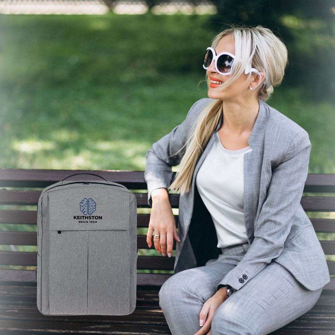 Lancaster Laptop Backpack - Grey