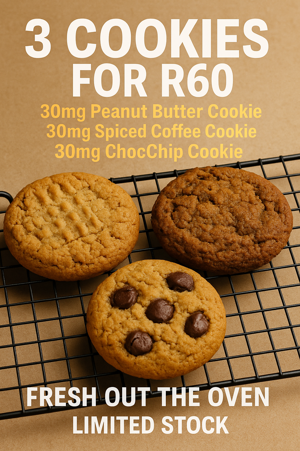 Cookies Trio 3x30mg