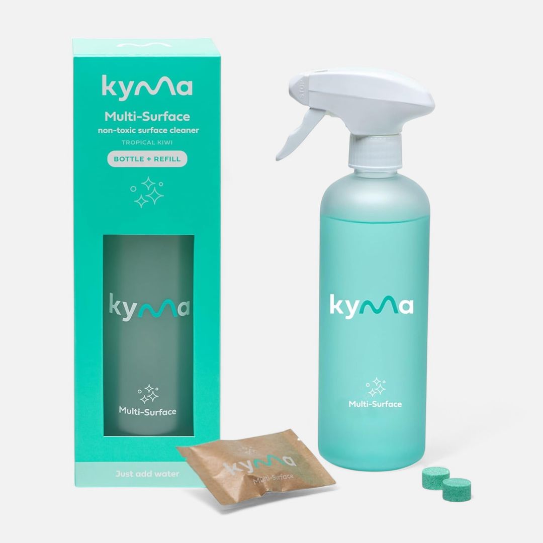 Kyma Aqua Multi Surface Cleaner 500ml (Single Bottle Box 1pc + Refill, 115g)