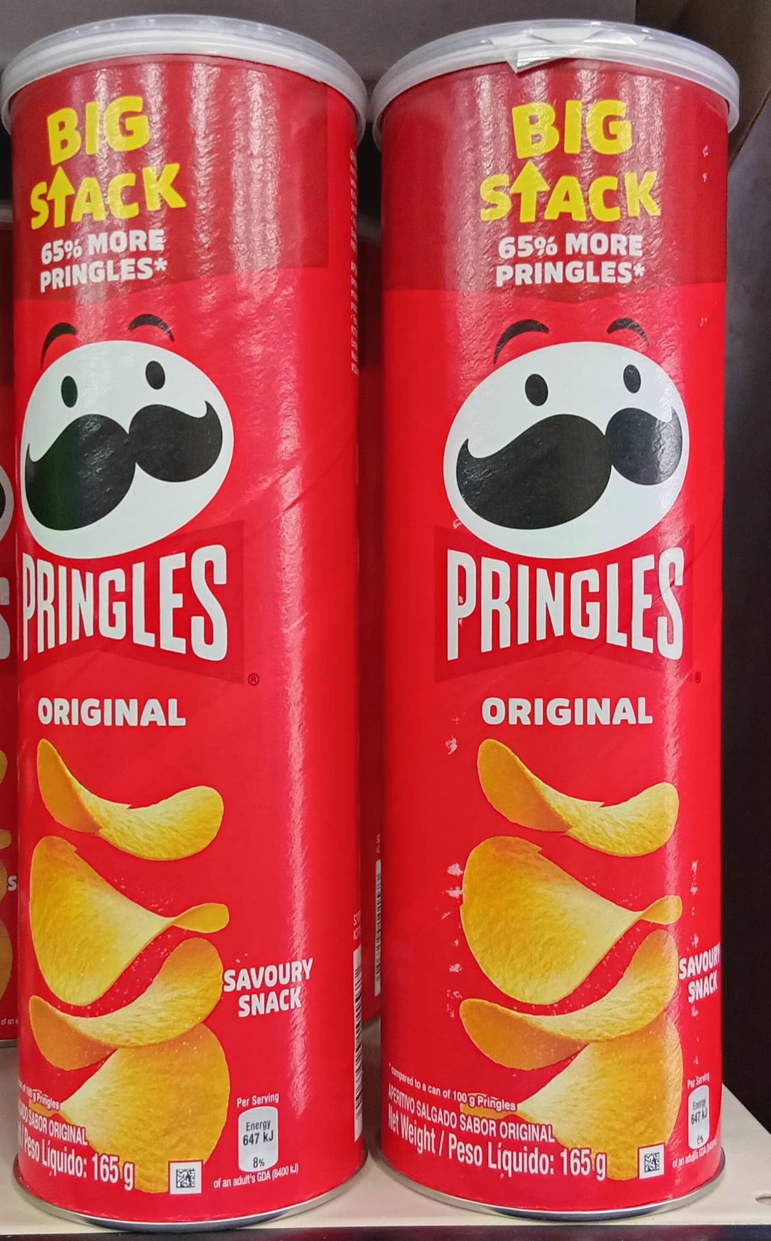 Pringles Chips Original 165gr