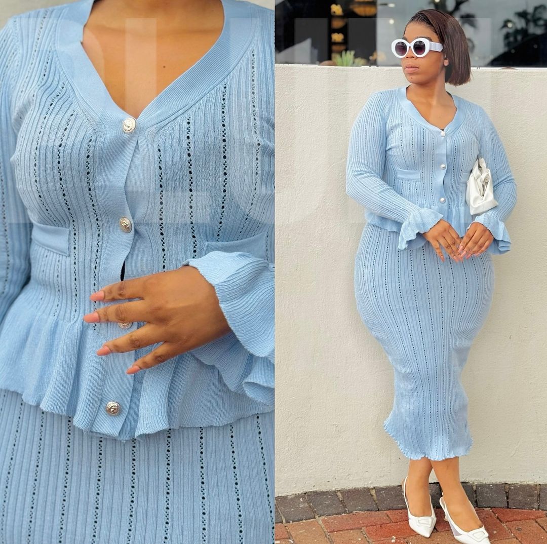 High quality knit set 