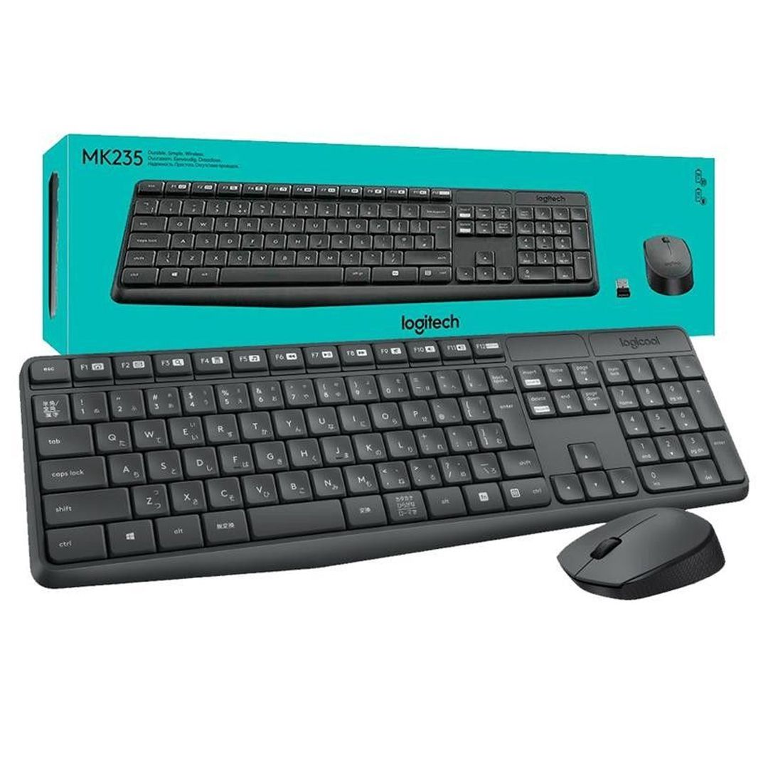 Clavier et souris sans fil Logitech MK235