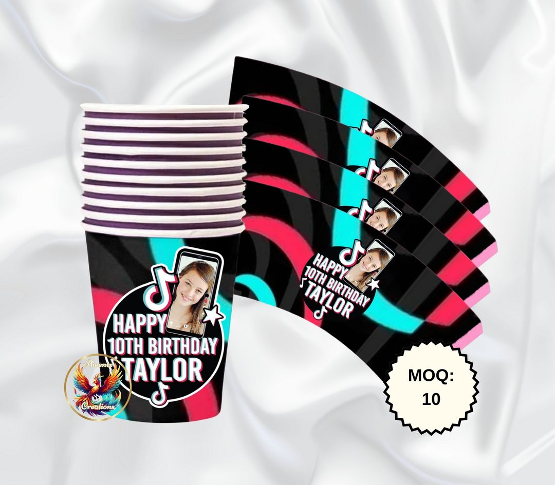 Personalised Paper Cups