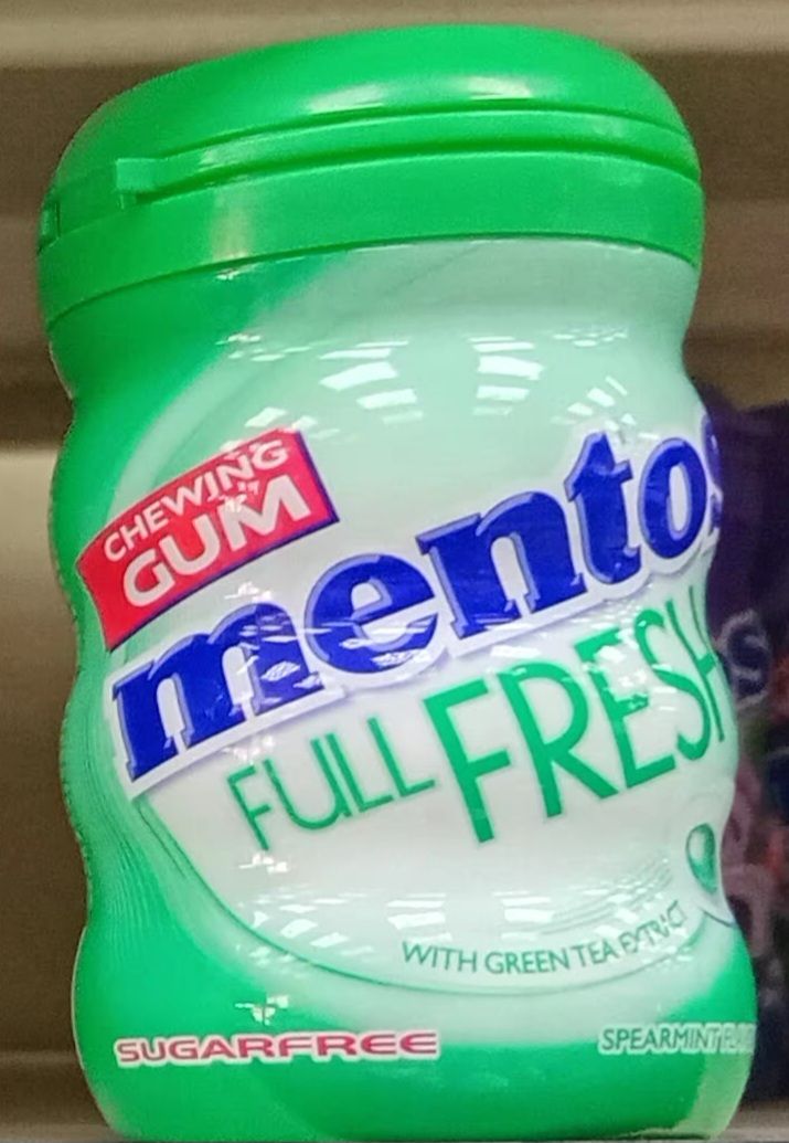 Mentos Ch. Gun Pure Fresh Spearmint 60Pc