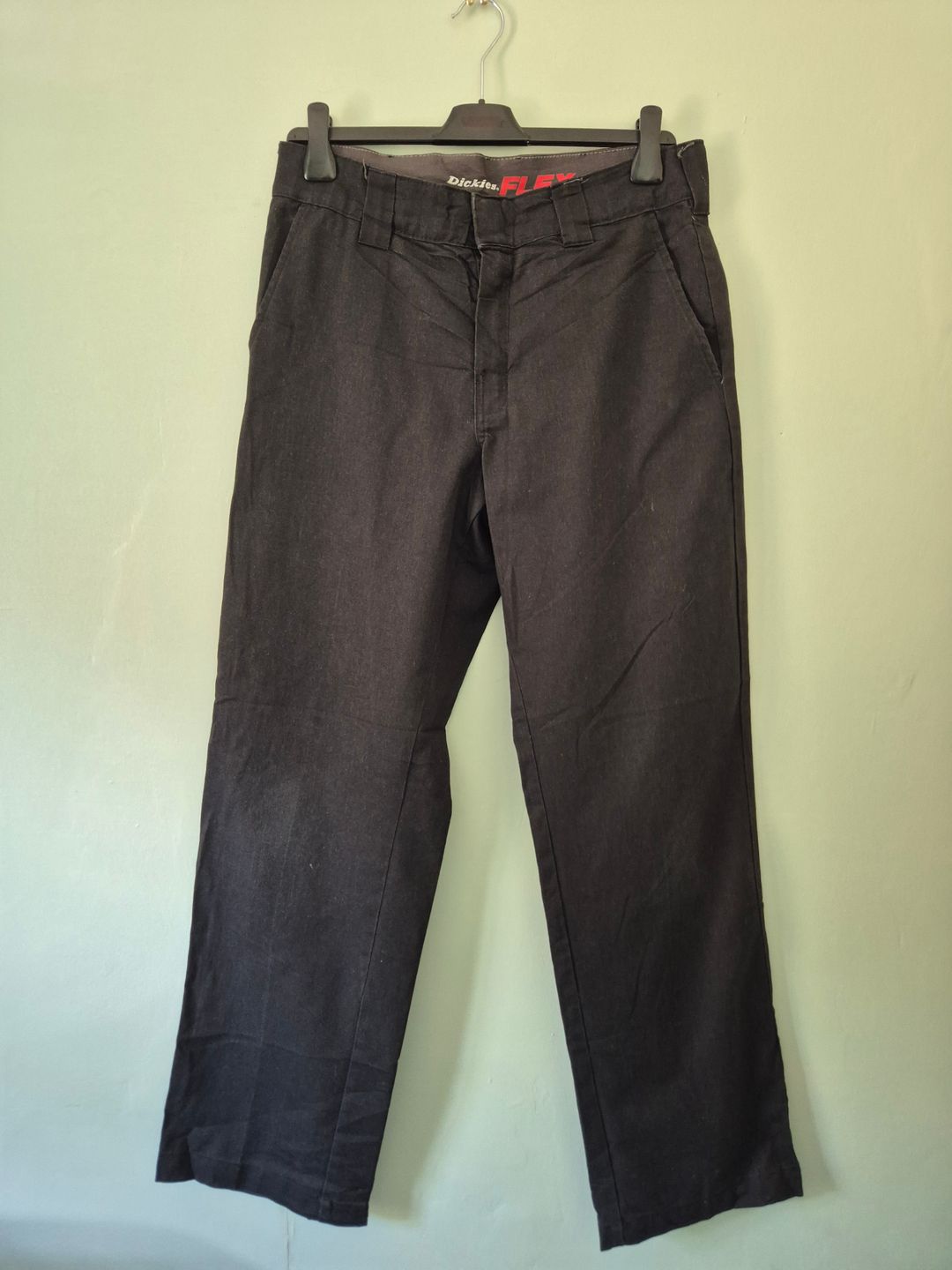 Dickies Flex Mens Black Work Trousers size 32 x 32