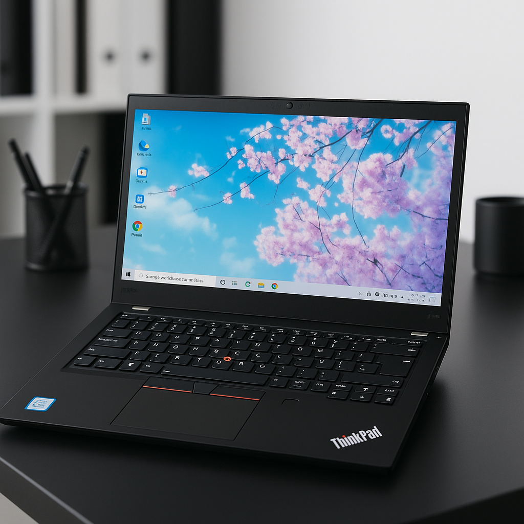  Lenovo ThinkPad T480s, Core i7 8e Gen,16Go RAM, 256 Go