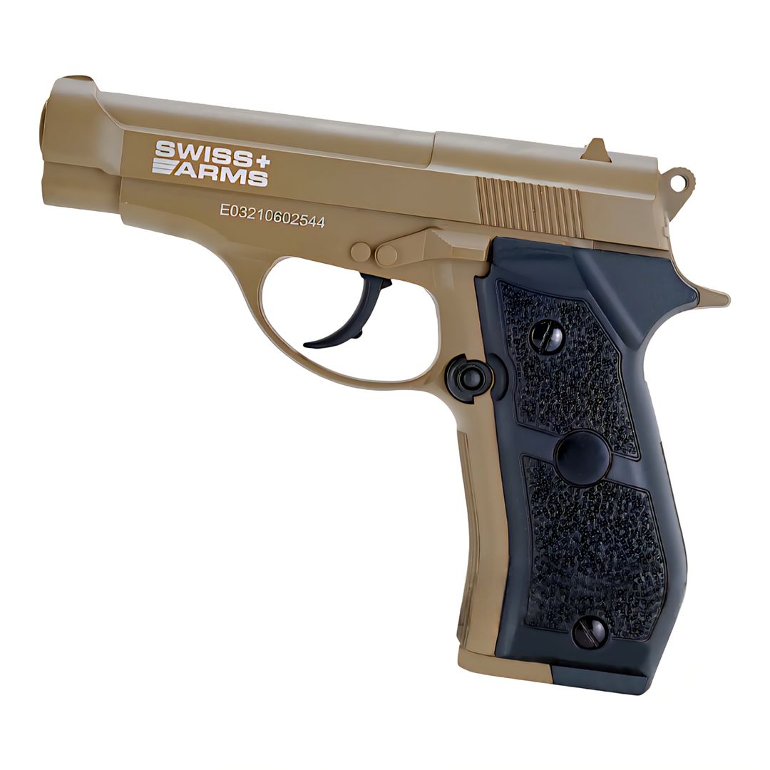 Swiss Arms P84 CO2 4.5mm Full Metal Tan (2 Joules)