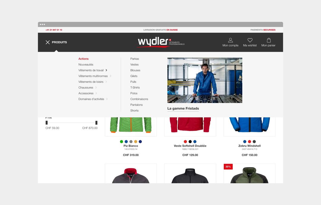 Site e-commerce complet