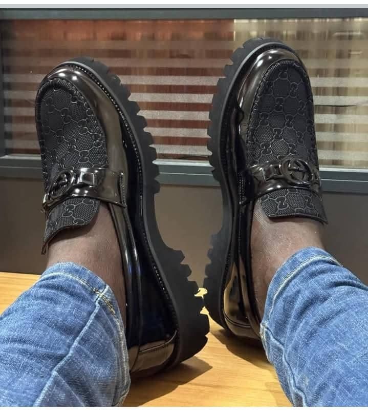 Mocassins en cuir homme