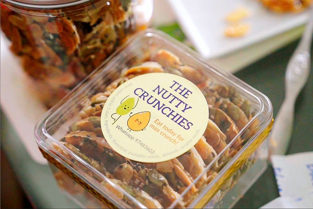 [The Nutty Crunchies] Almond crisps - Box