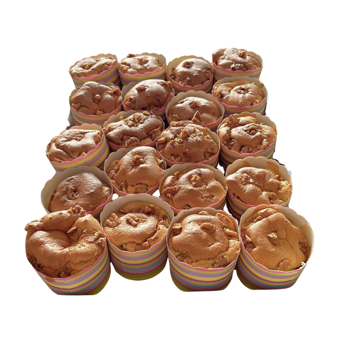 [Filmer's Chiffon Cakes] Banana Walnut Muffins - pack of 3