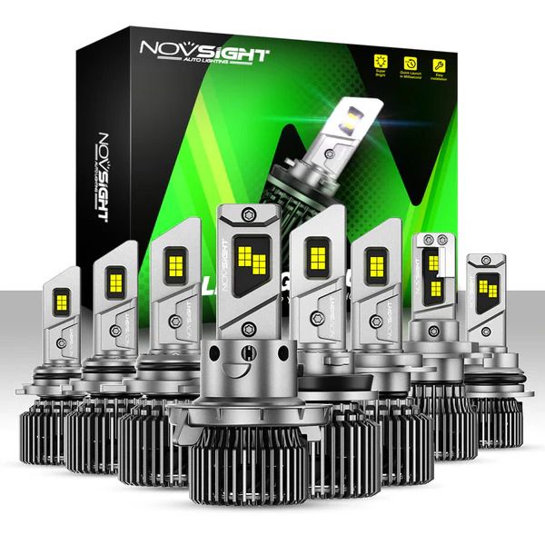 Novsight A500 N76 Plus Series H4/HB2/9003 100W 20000LM 6500K Car Headlight LED Kit (10007271)