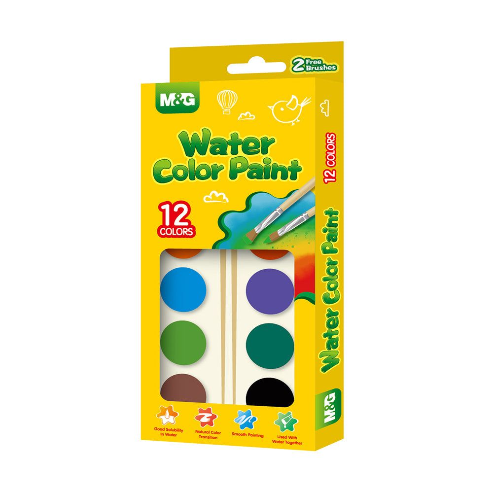 Water color paint 12 color PM