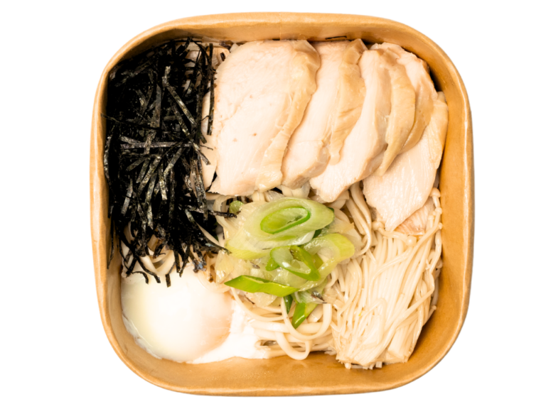 Chicken Paitan Udon with Udon Noodles