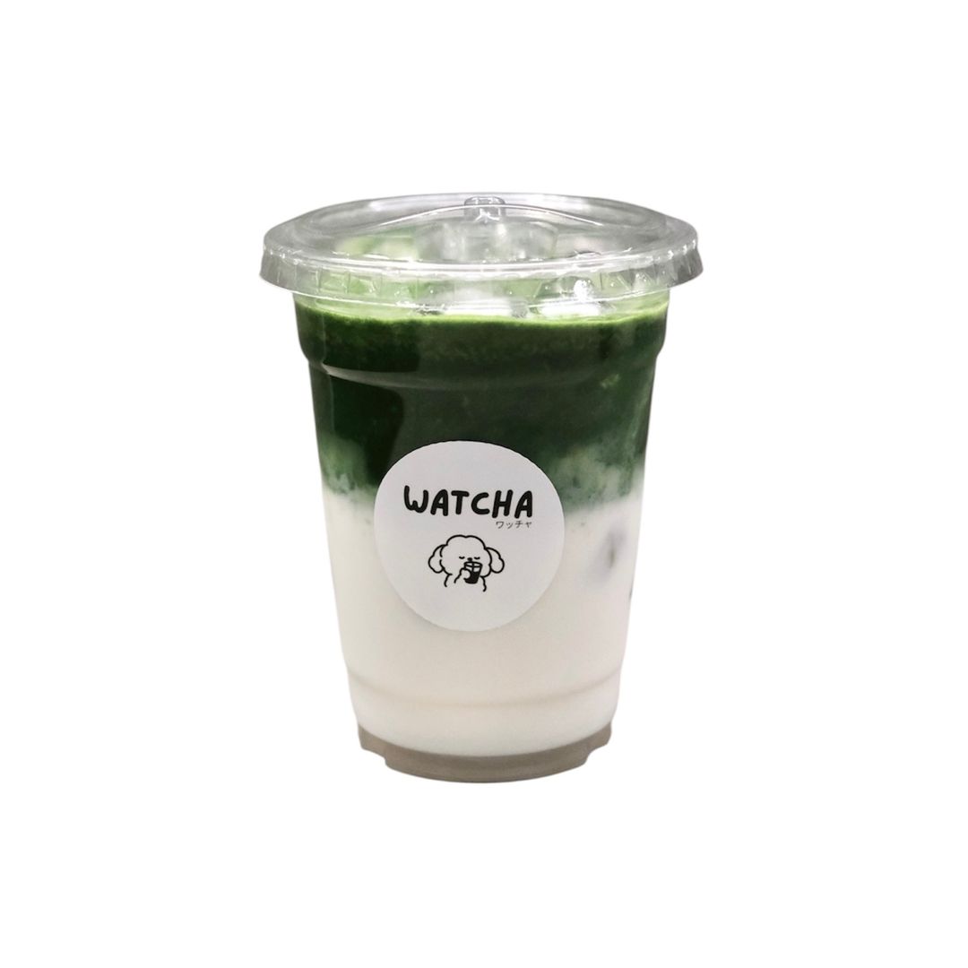 Iced Earl Grey Lavender Matcha Latte
