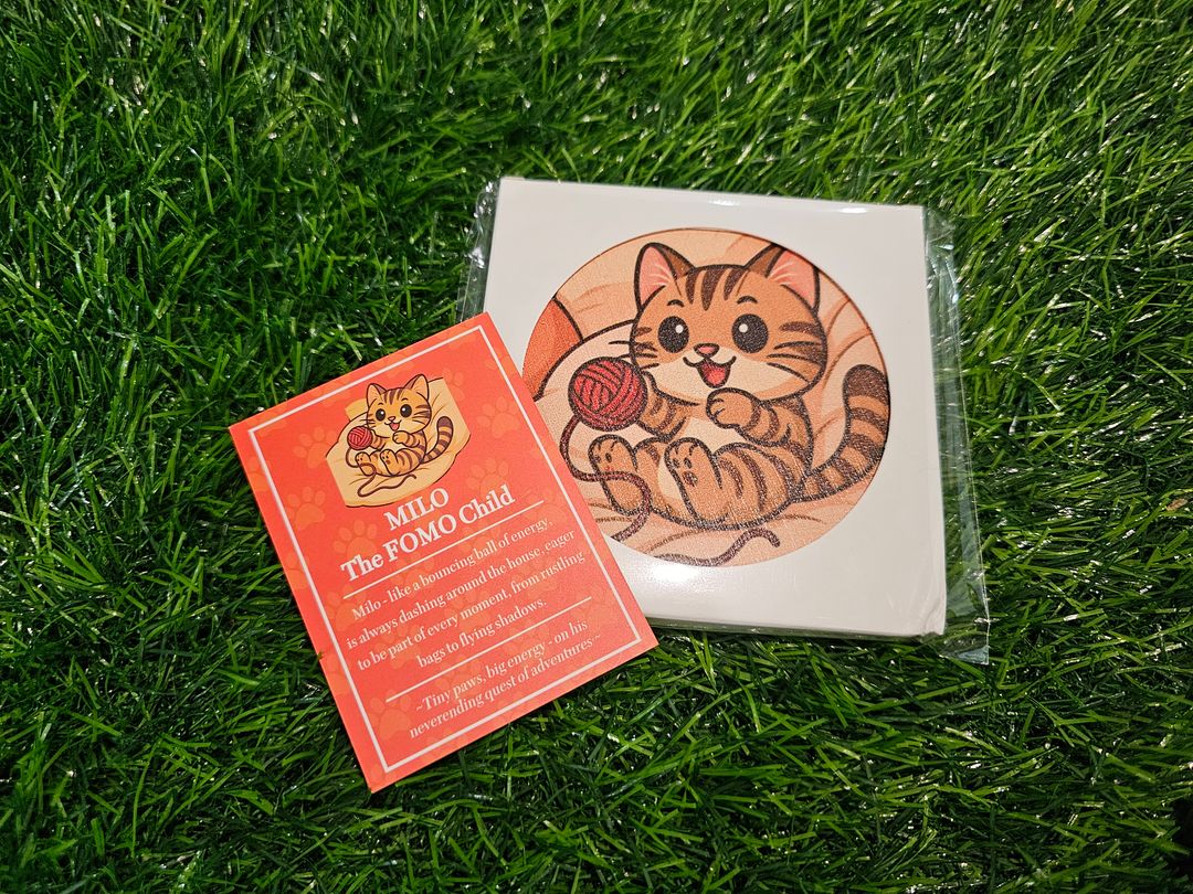 Anniversary Diatomite Coaster - Milo