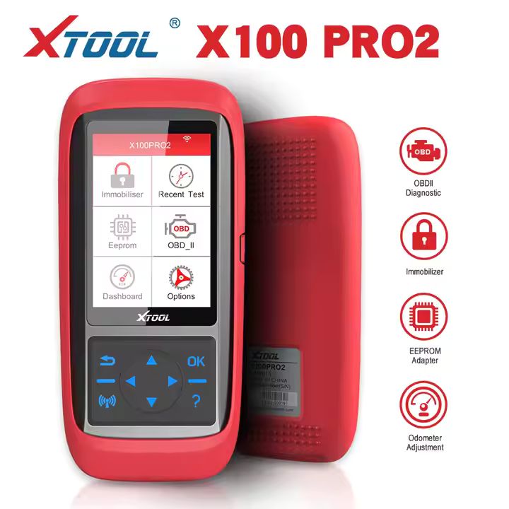 XTOOL X100 PRO2 – Auto Key Programmer avec EEPROM et odomètre + Durable et précis