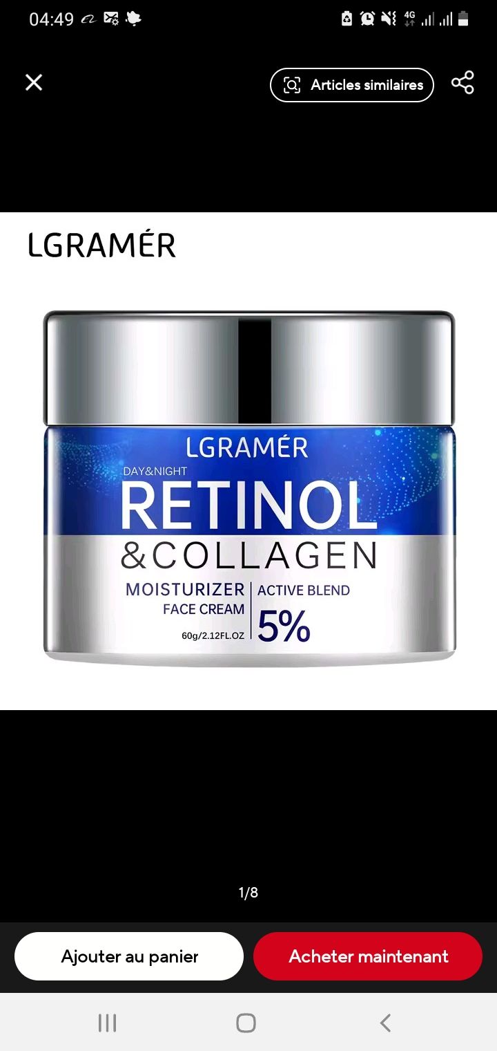 Crème au Rétinol 