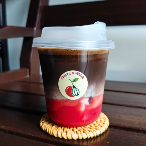 Strawberry Hojicha Latte