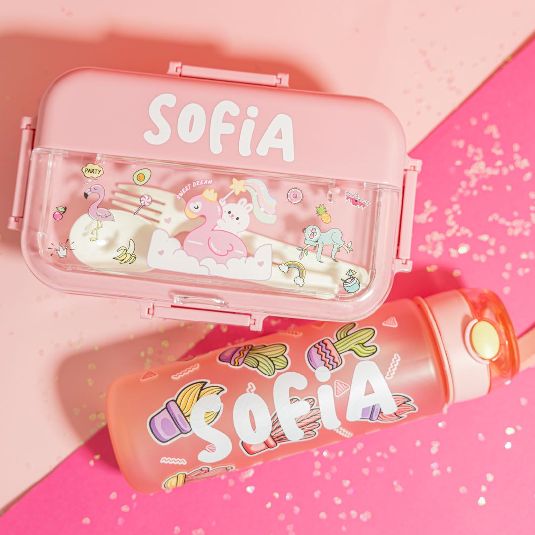 Set pink envase + termo