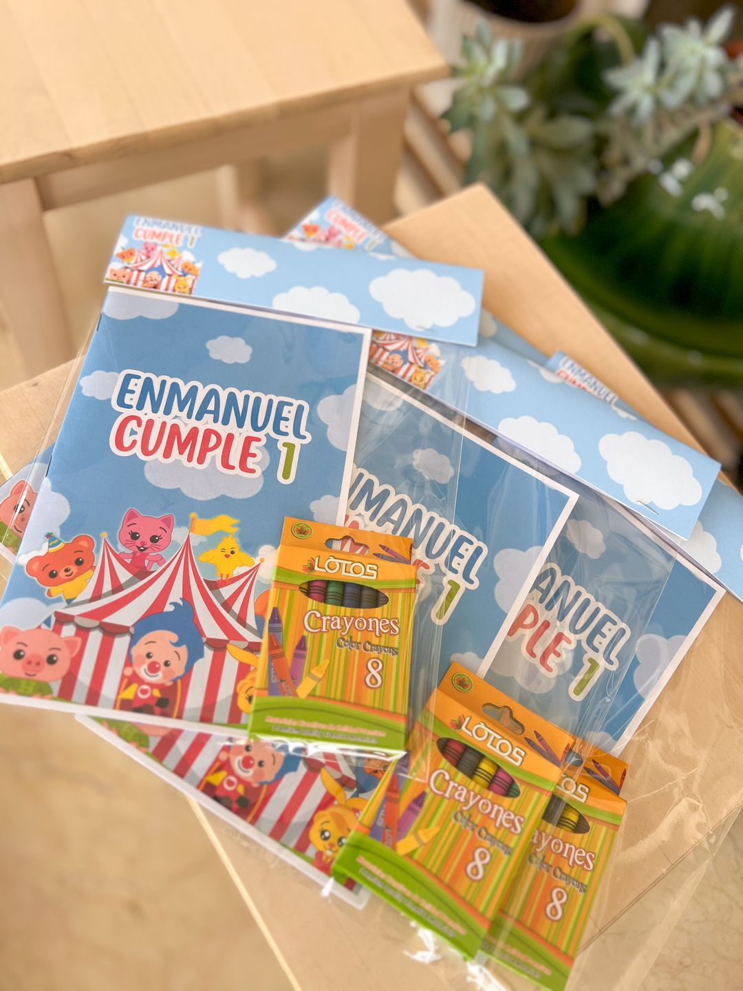 Libritos personalizados para cumpleaños 