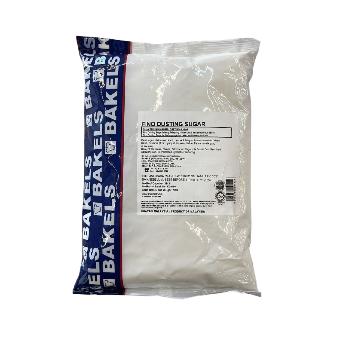Bakels Fino Dusting Sugar 1kg